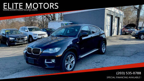 2013 BMW X6 for sale at ELITE MOTORS in West Haven CT