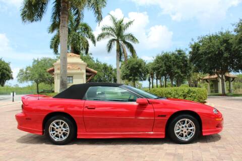 2002 Chevrolet Camaro for sale at LIBERTY MOTORCARS INC in Royal Palm Beach FL