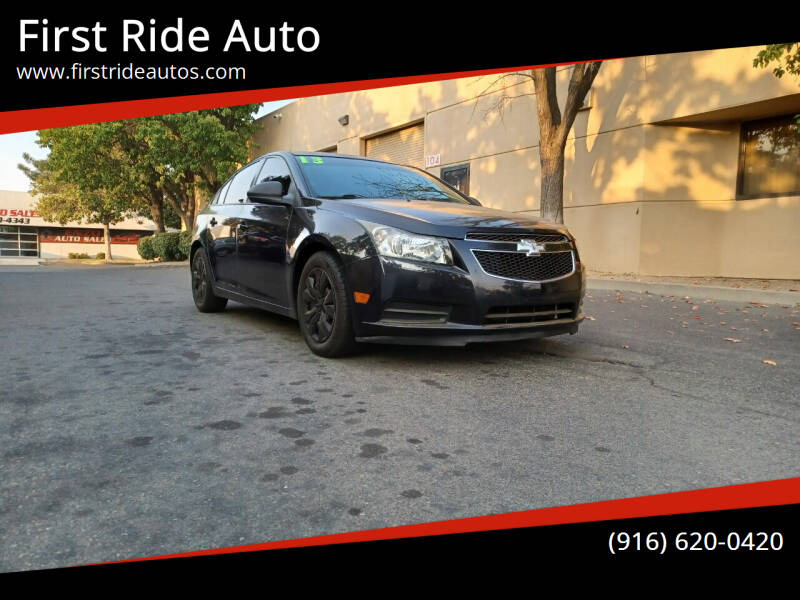 2013 Chevrolet Cruze for sale at First Ride Auto in Sacramento CA