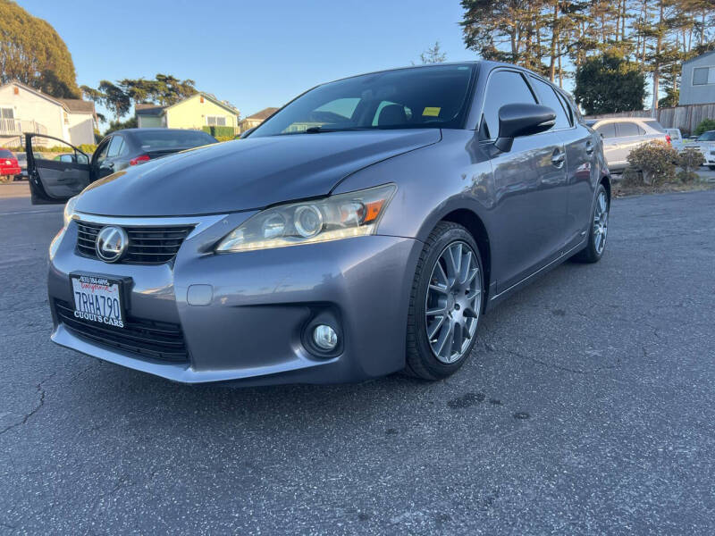 2013 Lexus CT 200h for sale at Cuquis Cars in Marina CA