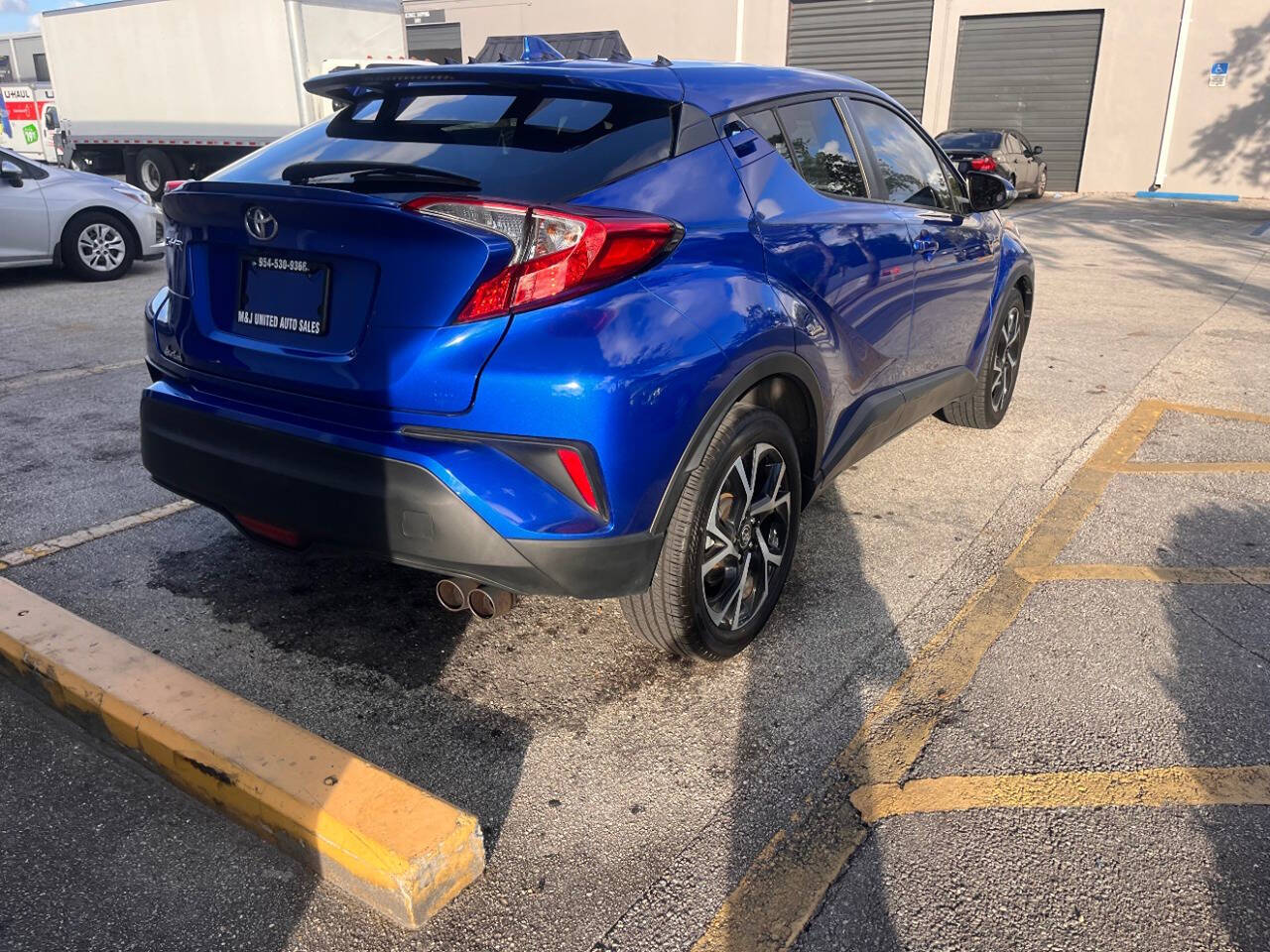 2018 Toyota C-HR for sale at M & J UNITED AUTO SALES in LAUDERDALE LAKES, FL