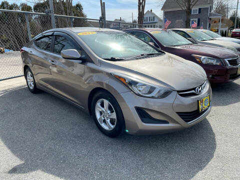 2015 Hyundai Elantra for sale at JK & Sons Auto Sales in Westport MA