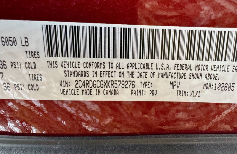 2019 Dodge Grand Caravan SXT