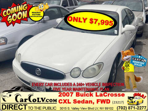 2007 Buick LaCrosse for sale at The Car Company in Las Vegas NV