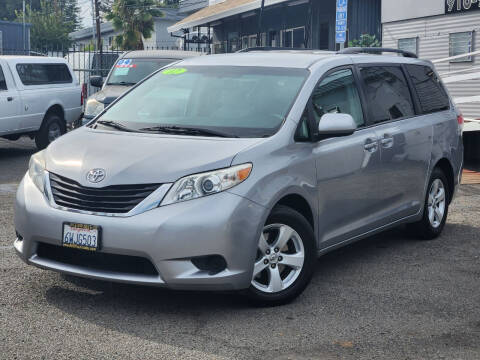 2012 Toyota Sienna for sale at AMW Auto Sales in Sacramento CA