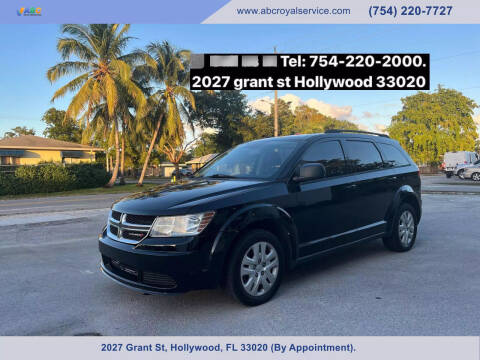 2016 Dodge Journey for sale at ABC ONLINE CAR WHOLESALE in Hollywood FL