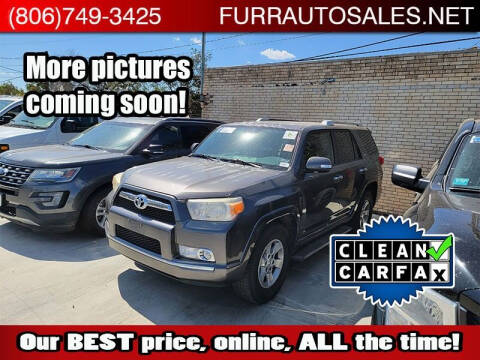 2011 Toyota 4Runner for sale at FURR AUTO SALES in Lubbock TX