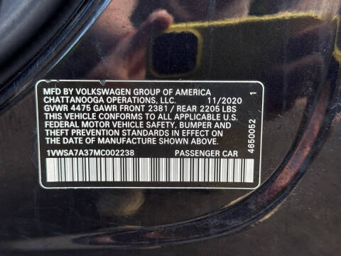 2021 Volkswagen Passat SE