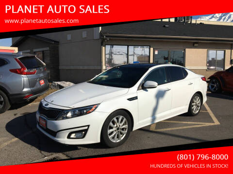2015 Kia Optima for sale at PLANET AUTO SALES in Lindon UT