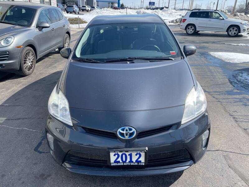 2012 Toyota Prius for sale at Shermans Auto Sales in Webster NY