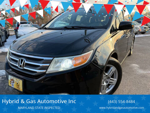 2013 Honda Odyssey for sale at Hybrid & Gas Automotive Inc in Aberdeen MD