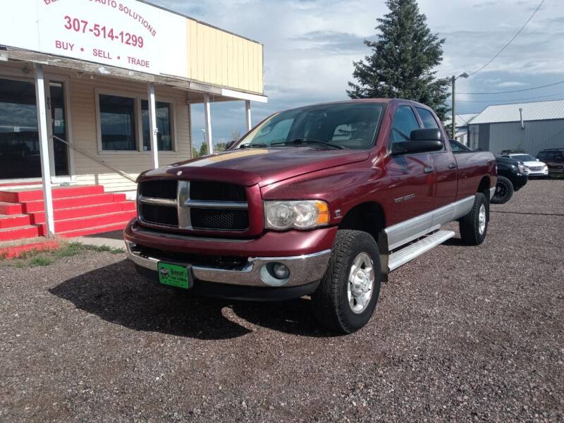 2003 Dodge Ram Pickup 2500 for sale at Bennett's Auto Solutions in Cheyenne WY