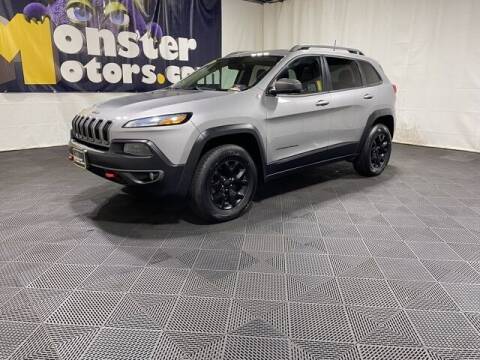 2016 Jeep Cherokee for sale at Monster Motors in Michigan Center MI