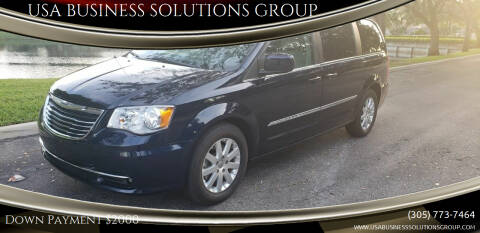 2012 Chrysler Town and Country for sale at USA BUSINESS SOLUTIONS GROUP in Davie FL