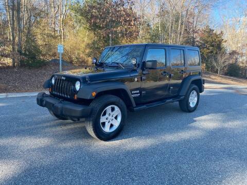 2013 Jeep Wrangler Unlimited for sale at Fournier Auto and Truck Sales in Rehoboth MA