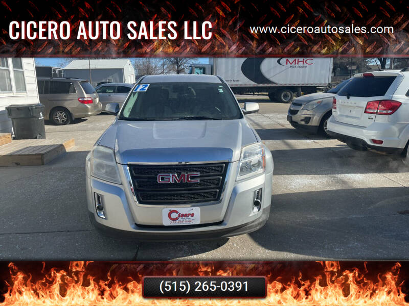 2012 GMC Terrain for sale at Cicero Auto Sales LLC in Des Moines IA