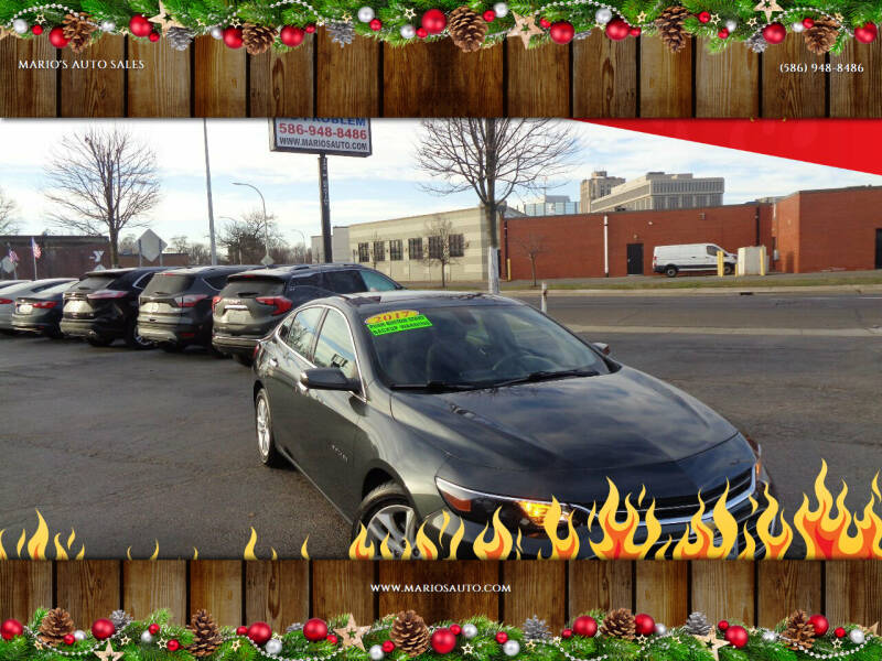 2017 Chevrolet Malibu for sale at MARIO'S AUTO SALES in Mount Clemens MI