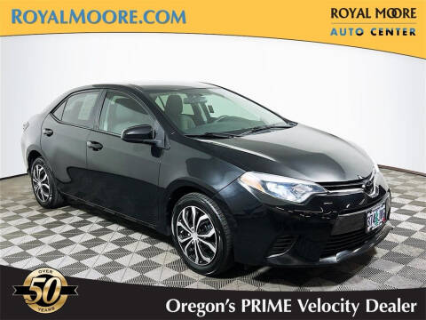 2015 Toyota Corolla for sale at Royal Moore Custom Finance in Hillsboro OR