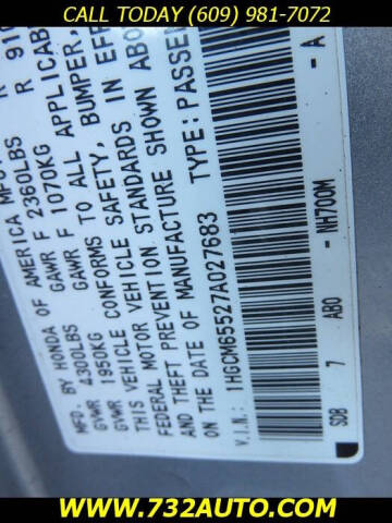 2007 Honda Accord EX-L V-6