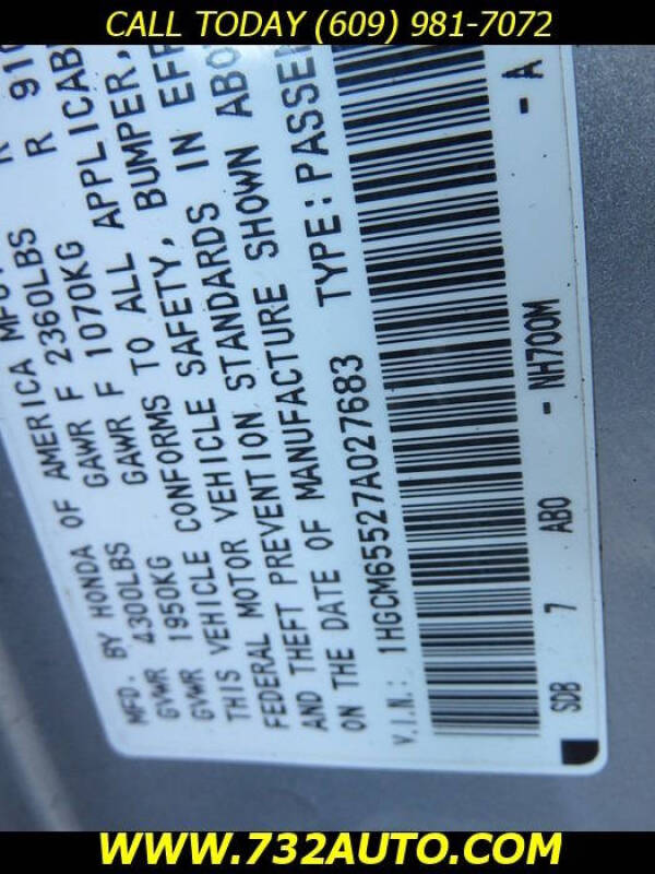 2007 Honda Accord EX-L V-6