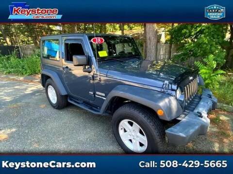 2018 Jeep Wrangler JK for sale at NAC Pre-Owned Auto Sales in Natick MA
