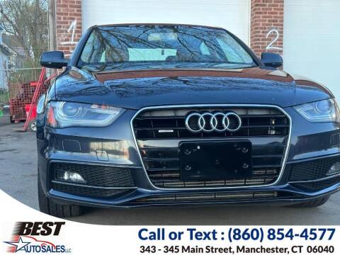2014 Audi A4 for sale at Best Auto Sales in Manchester CT