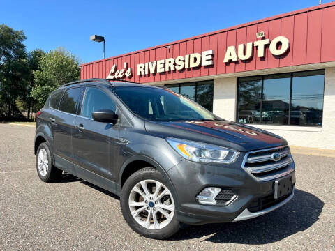 2019 Ford Escape for sale at Lee's Riverside Auto in Elk River MN