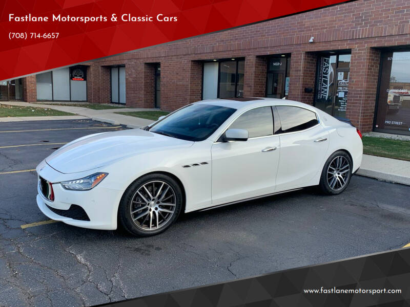 2016 Maserati Ghibli for sale at Fastlane Motorsports & Classic Cars in Addison IL
