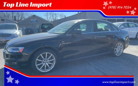 2014 Audi A4 for sale at Top Line Import in Haverhill MA