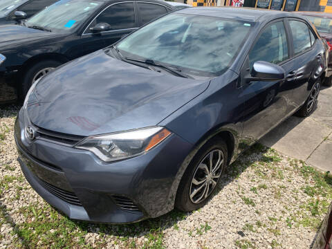 2016 Toyota Corolla for sale at Dulux Auto Sales Inc & Car Rental in Hollywood FL