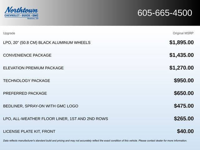 2025 GMC Canyon Elevation