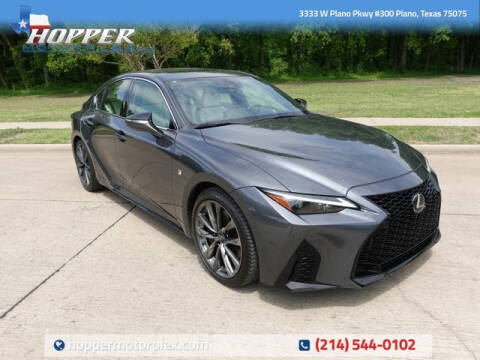 2021 Lexus IS 350 for sale at HOPPER MOTORPLEX in Plano TX