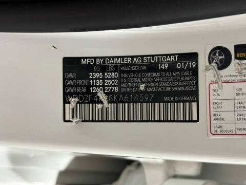 2019 Mercedes-Benz E-Class E 300 4MATIC