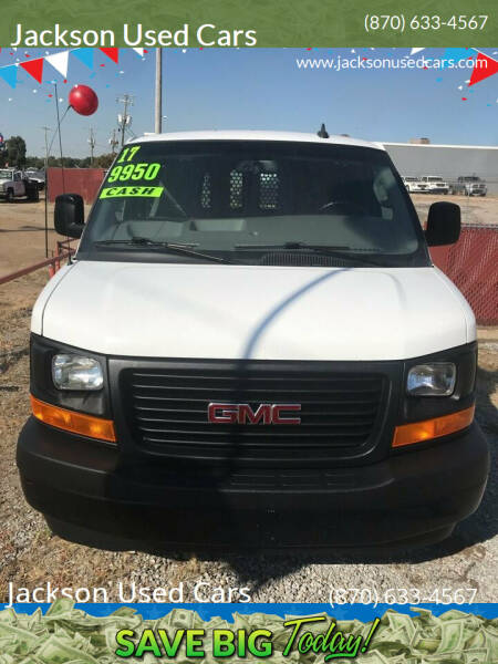 2017 GMC Savana for sale at Jackson Used Cars in Forrest City AR