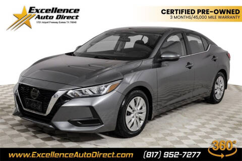 2021 Nissan Sentra for sale at Excellence Auto Direct in Euless TX