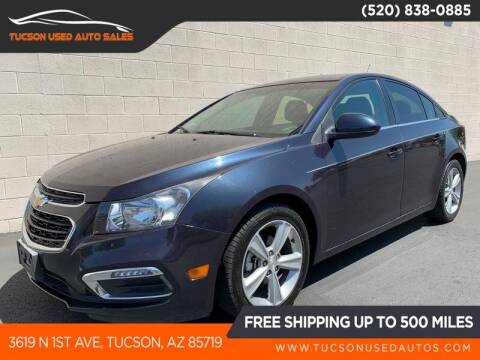 2015 Chevrolet Cruze for sale at Tucson Used Auto Sales in Tucson AZ