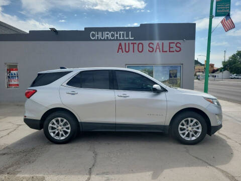 2018 Chevrolet Equinox for sale at CHURCHILL AUTO SALES in Fallon NV