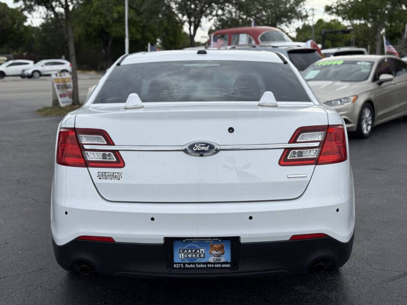 2015 Ford Taurus Police Interceptor
