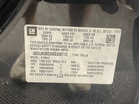 2014 Chevrolet Silverado 1500