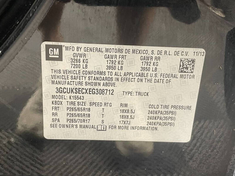 2014 Chevrolet Silverado 1500