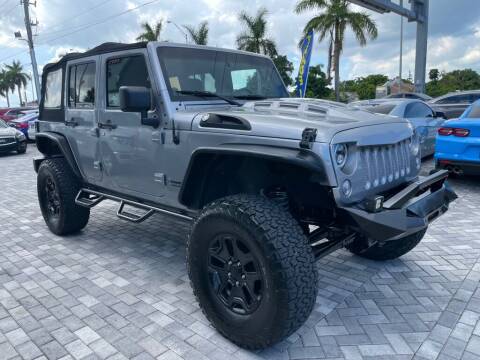 2014 Jeep Wrangler Unlimited for sale at City Motors Miami in Miami FL
