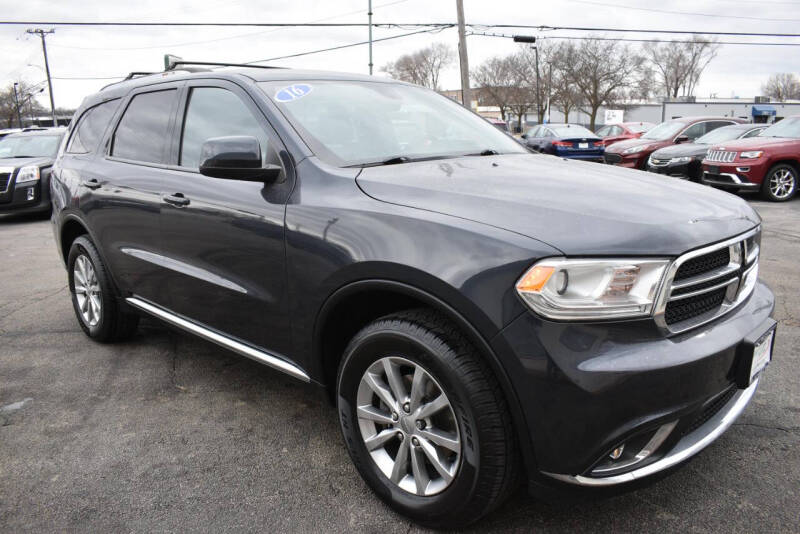 2016 Dodge Durango for sale at World Class Motors in Rockford IL