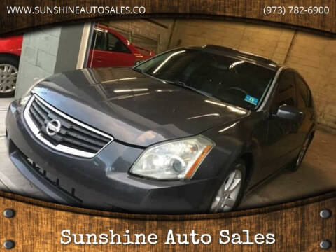 2007 Nissan Maxima for sale at SUNSHINE AUTO SALES LLC in Paterson NJ
