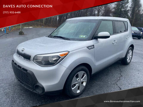 2015 Kia Soul for sale at DAVES AUTO CONNECTION in Etters PA