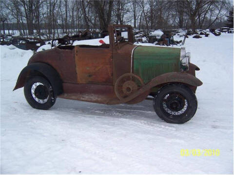 1930 Ford Model A Cabriolet slant windsh