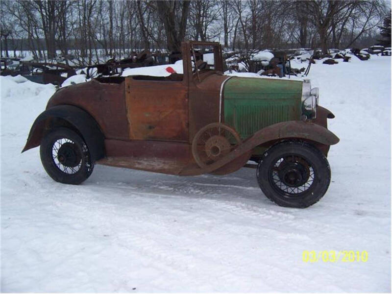 1930 Ford Model A Cabriolet slant windsh