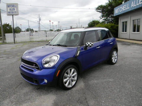 2016 MINI Countryman for sale at MITCHELL ALLEN MOTOR CO in Montgomery AL