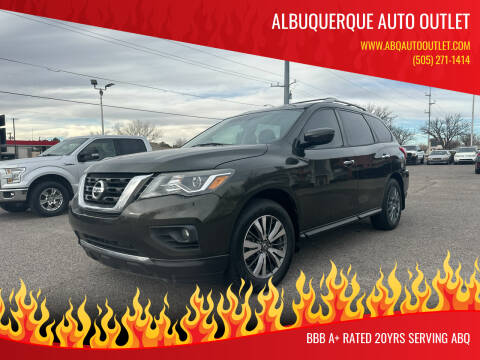 2017 Nissan Pathfinder for sale at ALBUQUERQUE AUTO OUTLET in Albuquerque NM