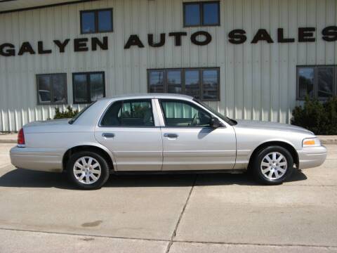2008 Ford Crown Victoria for sale at Galyen Auto Sales in Atkinson NE