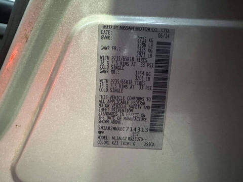 2014 Nissan Pathfinder SL